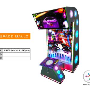 دستگاه تیکتی اسپیس بال